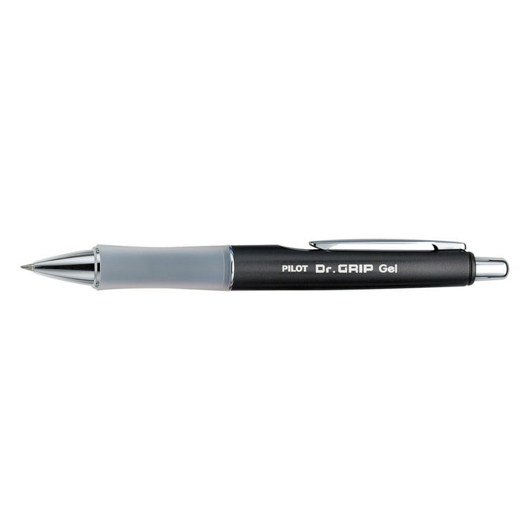 Pilot Dr. Grip Limited Gel Ink Pen, Fine Point, 0.7mm, Black Ink