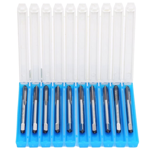 10PCS M5x0.8 HSS Machine Droite Cannelure Vis Robinet Bouchon Taraud Outils à Main Hardware