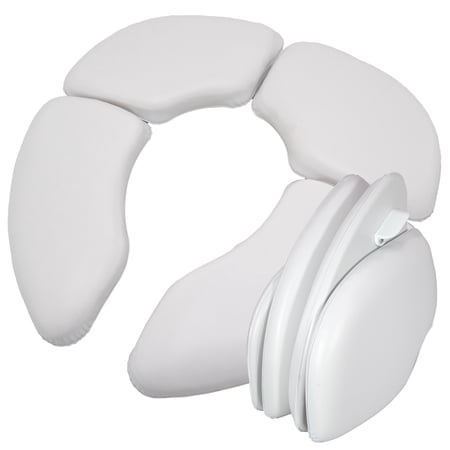 Foldable Potty Training Seat – Cushioned, Non-Slip, Portable Toilet Seat for Toddlers – Travel-Friendly with Carrying Bag