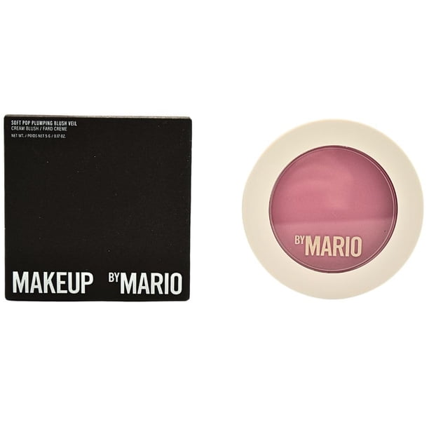 Maquillaje con rubor de Mario Soft Pop Plumping Pink Peony