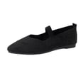 thumbnail image 2 of DIVVce Mary Jane Shoes Women Knit Pointed Toe Comfortable Slip On Casual Breathable Lightweight Daily Footwear, 2 of 7
