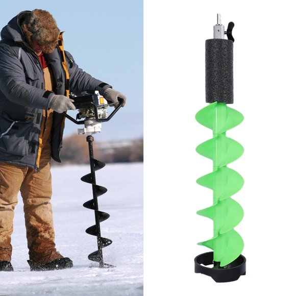Ice Auger Bit, Lightweight Ice Auger Drill Bit Multifunctional 29in Length for Outdoor Activities