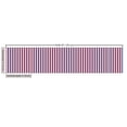 thumbnail image 2 of Harbour Stripe Fabric by the Yard, Vertical Patriotic Colorful Contrast Toned American Colors, Decorative Upholstery Fabric for Sofas and Home Accents, 2 Yards, Violet Blue Vermilion by Ambesonne, 2 of 4