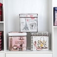 thumbnail image 4 of Almacenamiento Plegable Ottonmans Box Chest Seat Taburete Para Comida Big Ben Sunnimix Cubo de almacenamiento plegable, 4 of 8