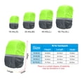 thumbnail image 2 of Uxcell 30-40L Waterproof Backpack Rain Cover with Adjustable Strap Reflective strips Backpack Rain Cover M, Grey Green, 2 of 5