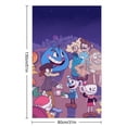 thumbnail image 2 of Cuphead Show Mugman Beach Towel Microfiber Soft Absorbent Quick-Dry Bath Towel 130x80cm for Bathroom Shower Guests Pool Swimming Camp Holiday Gym for Kid Adult, 2 of 8