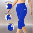 thumbnail image 2 of Athletic Shorts for Women Tummy Control High Waisted Gym Yoga Shorts with Pockets Plus Size Fashion, 2 of 8