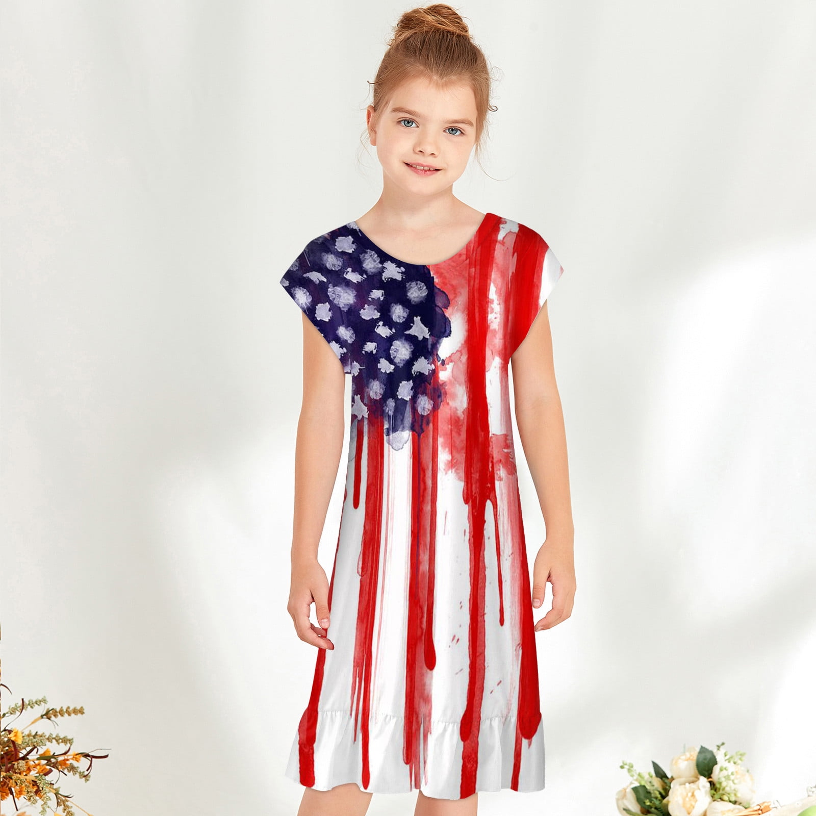 2023 Summer Party Bow LANTERN SLEEVE A LINE Baby Dress For Girls Sizes 2 15  Years From Wusemeitian, $14.66 | DHgate.Com