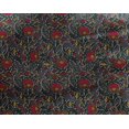 thumbnail image 4 of oneOone Georgette Viscose Fabric Leaves & Floral Block Print Fabric BTY 42 Inch Wide, 4 of 4