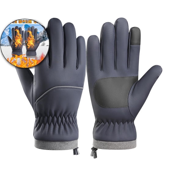WNFJR Winter Gloves Men Women, Winter-Ski-Gloves for Men Women Warm, Waterproof-Snow Gloves for Skiing Cycling Driving