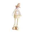 thumbnail image 2 of Figura navideña de peluche, juguete artesanal, suministros de bricolaje, adorno navideño decorativo suave, decoración del hogar para la ventana del ap, 2 of 9