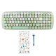 thumbnail image 1 of Teclado inalámbrico multidispositivo Bluetooth 5.1 (verde), 1 of 10