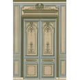 thumbnail image 2 of Unknown 17x24 Gold Ornate Wood Framed with Double Matting Museum Art Print Titled - Palace Doors II, 2 of 4