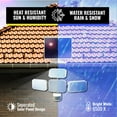 thumbnail image 4 of Bell+Howell Bionic Floodlight Pro Solar Motion Sensor Outdoor LED Lights Waterproof 2000 Lumens 4 Adjustable Panels, 4 of 10