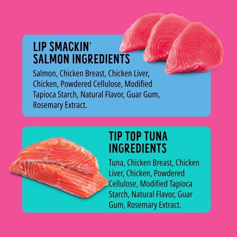 Bonkers Purrpops Tuna & Salmon Lollipops, 18 Count photo 6