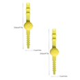 thumbnail image 1 of Oleegame 2PC Hand Sanitizer Dispensing Portable Bracelet Wristband Hand Dispenser 10ML Blue, 1 of 2