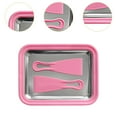 thumbnail image 6 of deevoka Ice Cream Maker Pan with 2 Spatulas Versatile Aluminum Alloy Practical Household Pink, 6 of 9