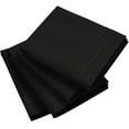 thumbnail image 2 of Mellanni Pillowcases 4 Pack, Envelope Closure Soft Microfiber, Standard / Queen 20"x30", Black, 2 of 8