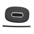 thumbnail image 2 of JISADER Car Tissue Holder Easy to Install Car Interior Accessory Backseat Tissue Box Black, 2 of 9