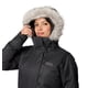 thumbnail image 5 of Chaqueta Columbia Suttle Mountain, larga, negra, XXL, para mujer, 5 of 7