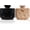 Black and Coral, variant on Radicaln Marble Salt Cellar with Lid 3" White and Oceanic Salt Dish Set of 2, Kitchen Salt Container, Spice Jars, Sugar Bowl & Seasoning Holder for Countertop Storage & Dining Décor