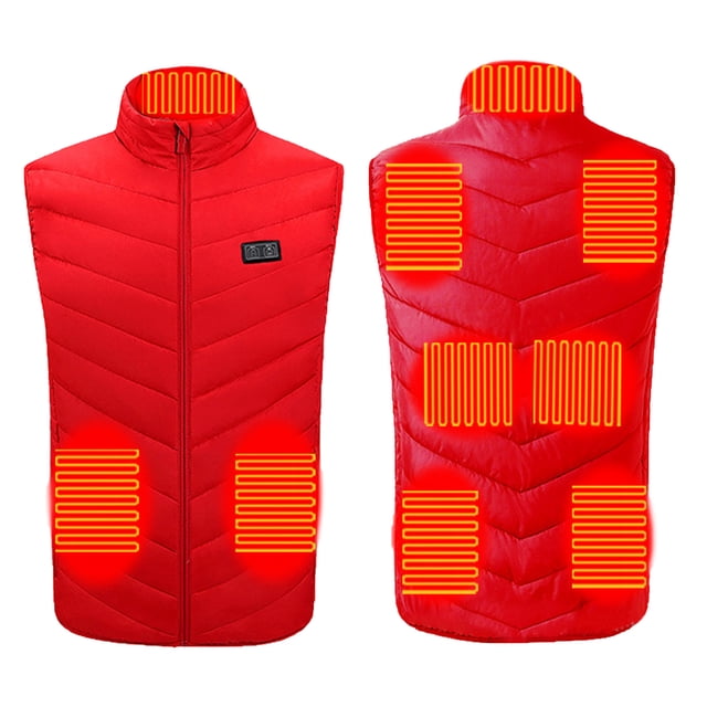 Agiferg Outdoor Warm Clothing Heated For Riding Skiing Fishing Charging Via Heated Coat