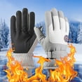 thumbnail image 2 of WYBXZ Winter Gloves for Women Men, Windproof Water Proof Warm Gloves for Cold Weather, Fleece Thick Warm Gloves for Running Cycling, 2 of 5