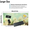 thumbnail image 6 of armdgodx Non Slip Waterproof PU Leather Multifunctional Desk Pad, 31.5 × 15.7, Daisies in Summer, 6 of 6