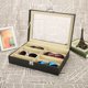 thumbnail image 1 of Caja de Almacenamiento de Gafas ANGGREK de Cuero PU a Prueba de Humedad, 1 of 8