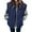 Blue, variant on LIBRCLO Vest for Women Puff Sleeveless Quilted Jacket Stand Collar Zipper Coat Warm Outerwear with Pockets