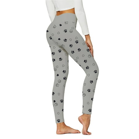 

koaiezne Women s Printed Yoga Pant Leggings High Waist Workout Pant Trouser Running Sports Tights Lift Yoga Pant Women Scrub Pants Yoga Straight Leg Yoga Pants for Women Short