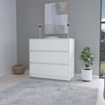 thumbnail image 5 of White 3-Drawer Dresser, 5 of 5