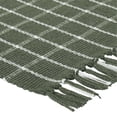thumbnail image 5 of My Texas House Dark Green Plaid Indoor/Outdoor Layering Rug, 24" x 38", 5 of 5