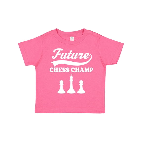 Inktastic Future Chess Champ Game Champion Boys or Girls Toddler T-Shirt