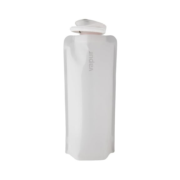 Vapur Anti-Bottle Collapsible Plastic Water Bottle 34 oz. Whiteout (30054)