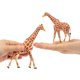 thumbnail image 3 of Figuras de animales Toymany Giraffe Family, 4 unidades para niños a partir de 3 años, 3 of 9