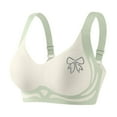 thumbnail image 2 of Sakmal Sports Bras for Women Spaghetti Straps Workout Seamless Patchwork Green Gym Womens Sports Bras 3XL, 2 of 5