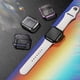 thumbnail image 5 of Compatible con Apple Watch Case de 42 mm, protector de pantalla templado de alta sensibilidad HD para iWatch Case de 42 mm Series 3/2/1 para mujeres y hombres, paquete de 4, negro/lavanda/, 5 of 5