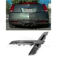 thumbnail image 1 of Replacement For 2009-2015 Cadillac CTS-V Coupe Models | GM Factory Style CARBON FIBER Rear Bumper Lower Inserts Pair, 1 of 12