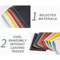 thumbnail image 4 of 3 Pcs Sets de Table pour Table à Manger, Sets de Table en Cuir Lavables et Imperméables, Sets de Table de Cuisine Lavables, 4 of 7