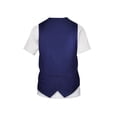 thumbnail image 2 of TSSOE Men's Short Sleeve Funny Shirt Fake Two-Piece Vest Necktie 3D Print Summer New Fashion T-shirt Blue XL, 2 of 4