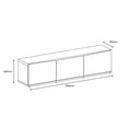 thumbnail image 5 of Mesa de TV Kessa Muebles Rose Café, 5 of 5