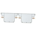 thumbnail image 4 of Masteelf 2pcs Winter Windshield Cover Car Windshield Snow Shield Car Window Cover for Winter, 4 of 8
