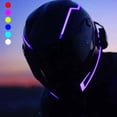 thumbnail image 4 of LED Light Motorcycle Helmet Kit Night Riding Signal Flashing Stripe Bar NEW, 4 of 5