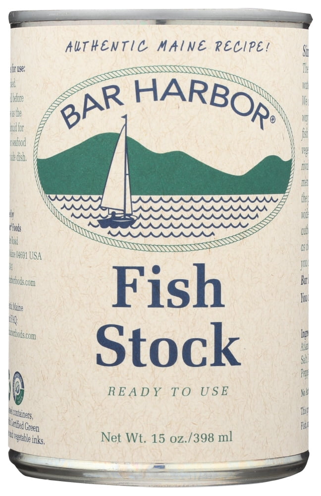 Bar Harbor Authentic Maine Recipe Fish Stock, 15 Oz