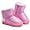Grey, variant on Girl's Boots Kids Glitter Snow Boots Durability Slip Resistant Outdoor Ankle Boots(Toddler/Little Kids)