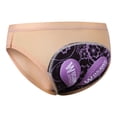 thumbnail image 3 of WOSAWE, ropa interior de ciclismo para mujer, pantalones cortos acolchados 3D a prueba de golpes para bicicleta de montaña MTB, ropa interior deportiva, medias, pantalones cortos S-2XL, 3 of 5