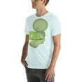 thumbnail image 4 of Cute Smiski Shirt – Kawaii Green Character Tee  (Heather Ice Blue, S), 4 of 6
