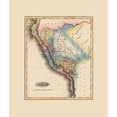 thumbnail image 3 of Lucas 15x17 Black Modern Framed Museum Art Print Titled - South America Peru - Lucas 1823, 3 of 5