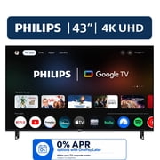 Philips 43" Class 4K Ultra HD (2160p) Google Smart LED TV (43PUL7652/F7) (New)